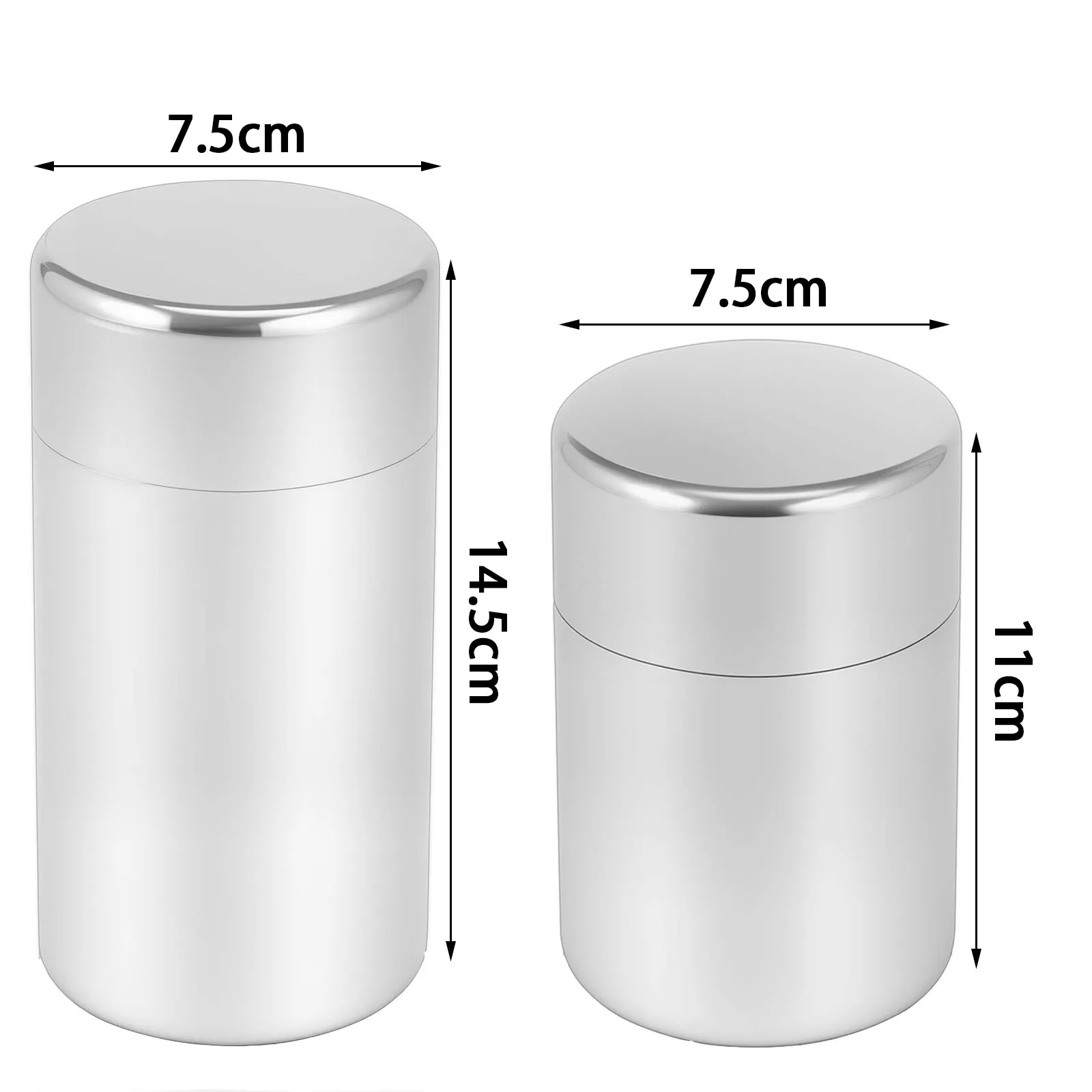 Stainless Steel Tea Coffee Sugar Storage Canister