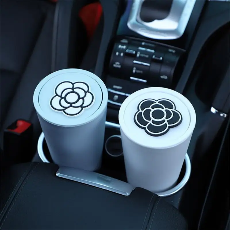 

Car Trash Bin Can Creative Rocking Lid Design For Car Auto Interior Accessories Auto Organizer Storage Box Multi-purpose Cartoon