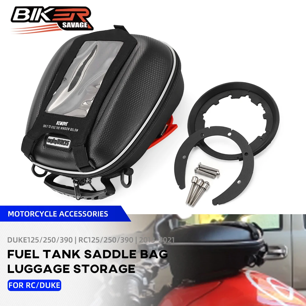 

Motorcycle Saddle Fuel Tank Bag For DUKE 390 250 200 125 RC390 RC250 RC200 RC125 Accessories Tanklock Racing Luggage Waterproof