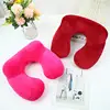 Portable U-Shape Travel Pillow For Airplane Car Inflatable Neck Pillow Comfortable Pillows For Sleep Home Travel Accessories 6