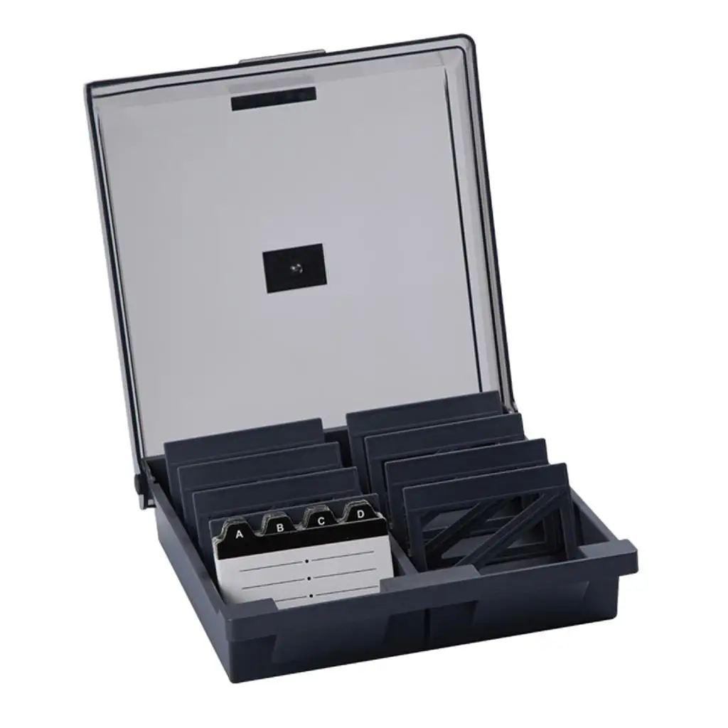 Business Card Organizer Business Case Holder Card Storage Box Organizer Office Holder Large Capacity 00 Cards