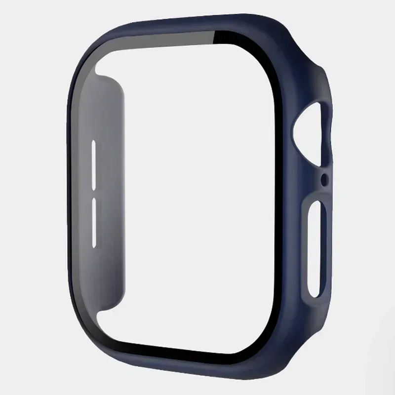 Advanced Tempered Glass Screen Protector and Protective Case for Apple Watch - Premium iWatch Accessories
