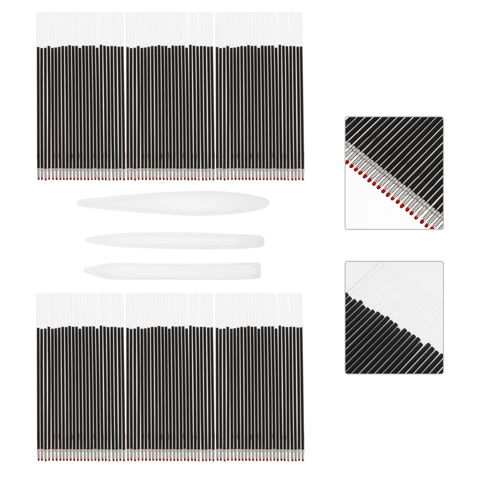 3Pcs 에폭시 볼펜 금형 키트 DIY 쓰기 도구를위한 재사용 가능한 실리콘 펜..