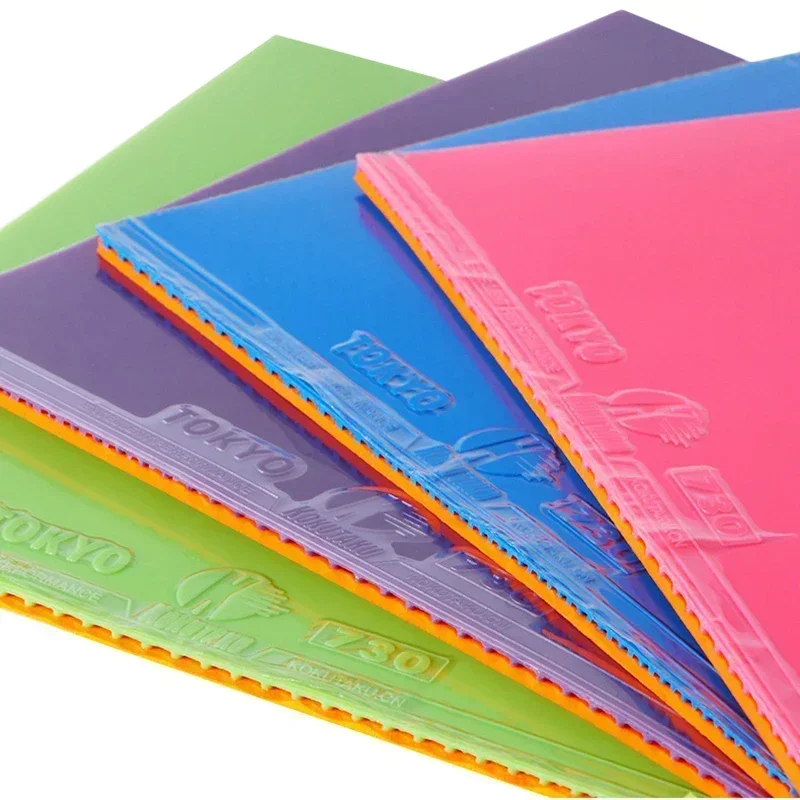 KOKUTAKU Table Tennis Rubber with Elastic Sponge Pimples-in Soft Ping Pong Rubber for Training Fast Attack 730 table tennis rubber table tennis equipment
