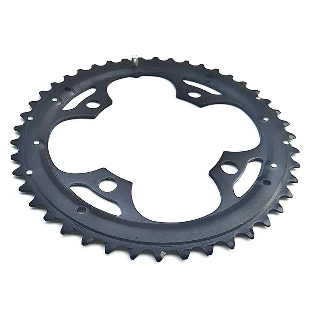 /44T /블랙 /알루미늄 합금 체인링 8 9 자전거용 104mm Hollowtech 크랭크셋 교체용 자전거 스프로킷 사이클링 부품