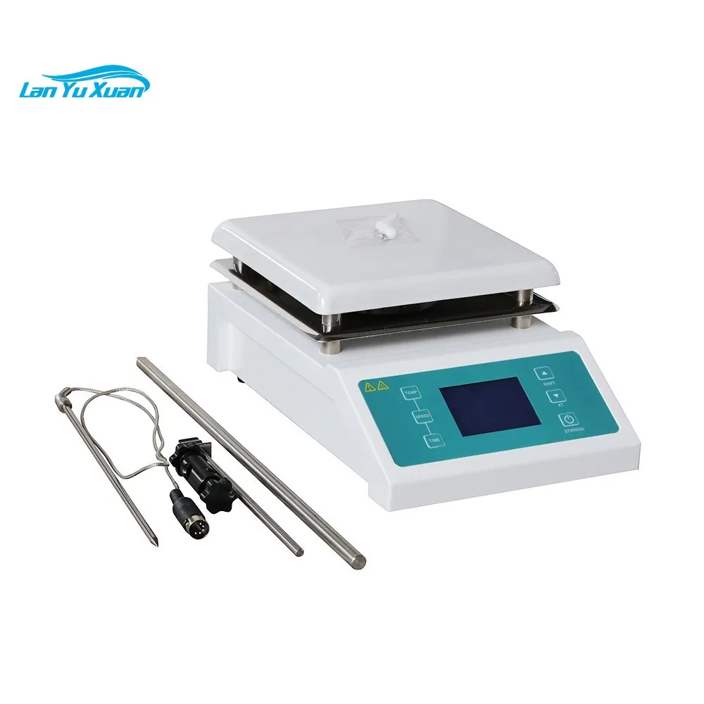 Good Price Top quality SH-II-4C New laboratory digital LCD ceramic magnetic stirrer hot plate