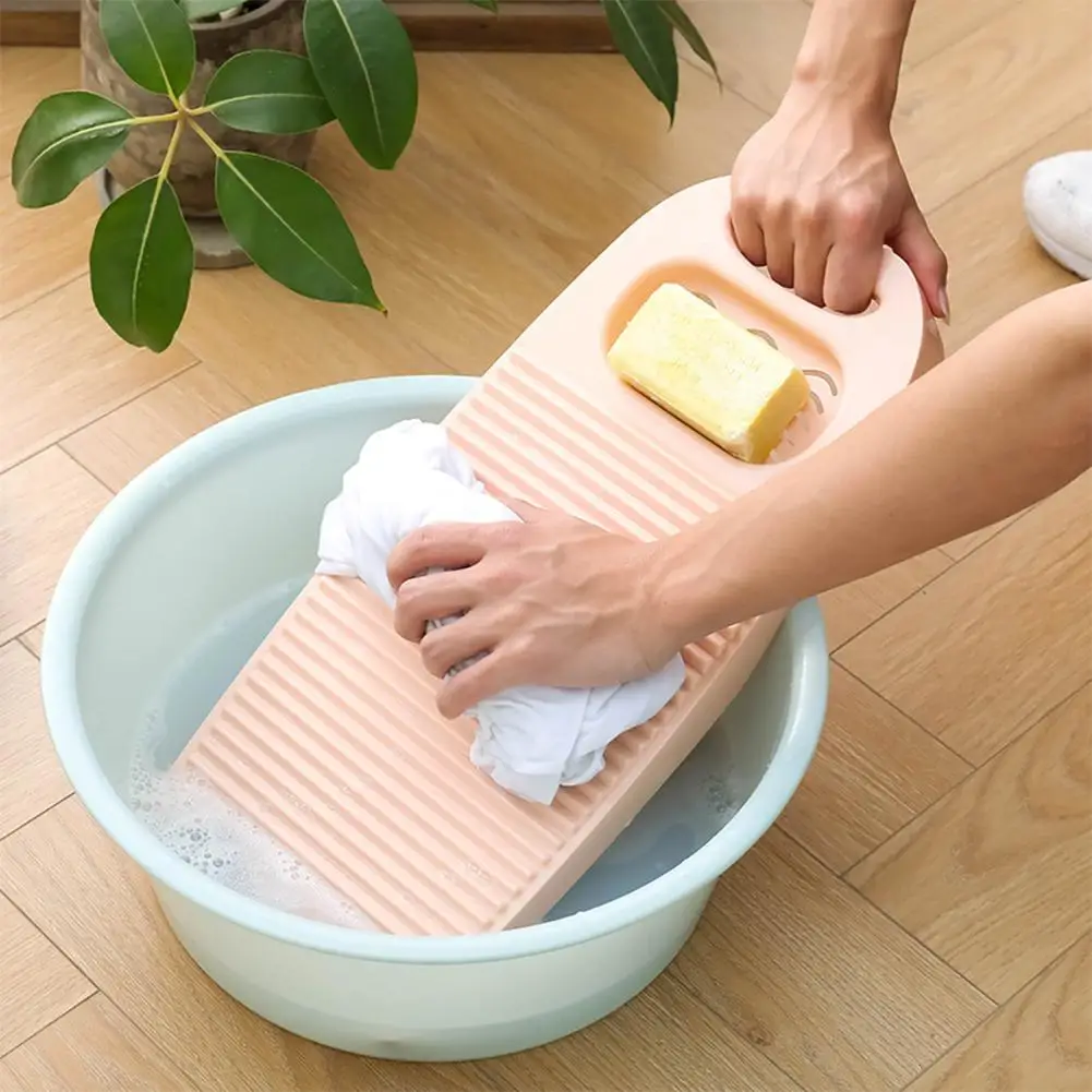 Household Washboard High Toughness Laundry Board Antislip Thicken Washing Board Clothes Cleaning Tool Bathroom Accessories laundry board