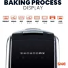 Bread Maker Machine, 3 LB XL 12-in-1 Programmable, BPA-Free & Nonstick Ceramic Pan, Digital Touch Panel, 3 Loaf Sizes, 4