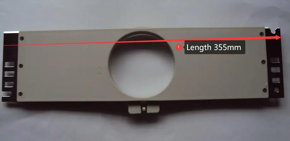 Tubular Frame Hoop 9cm L355mm Or L395mm Tajima SWF Chinese Embroidery Machine Parts