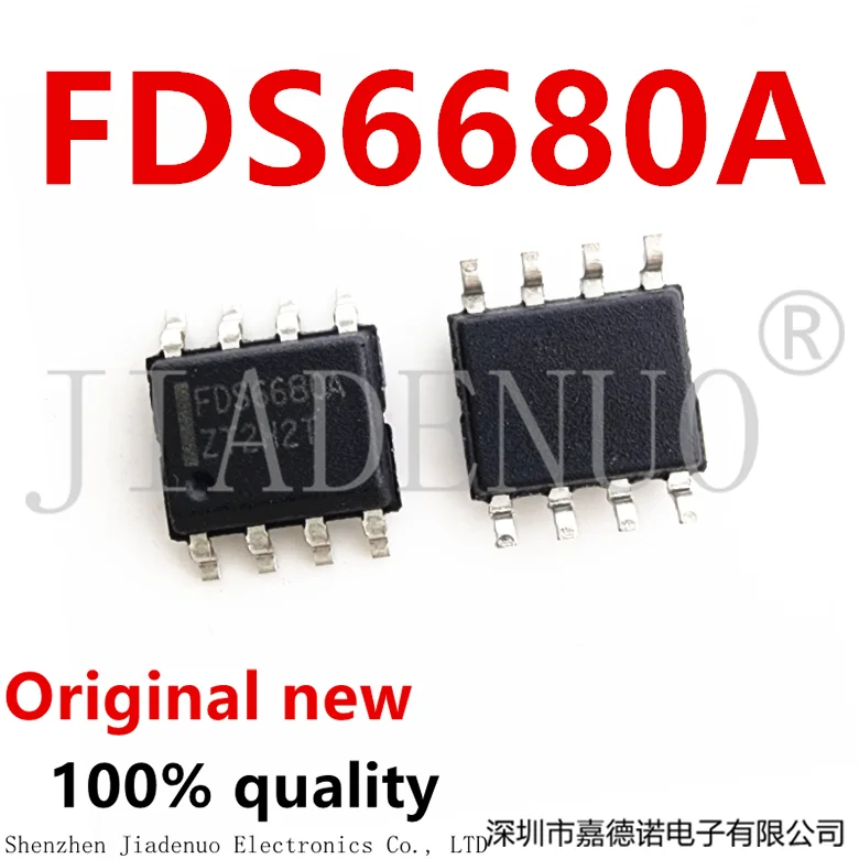 

(10-20pce)100% Новый оригинальный чипсет FDS6680 FDS6680A SOP8