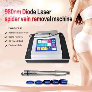 980NM Diode Laser Spider Vein Removal Machine Permanent Painless Skin Lightening 30w Portable Free Shipping