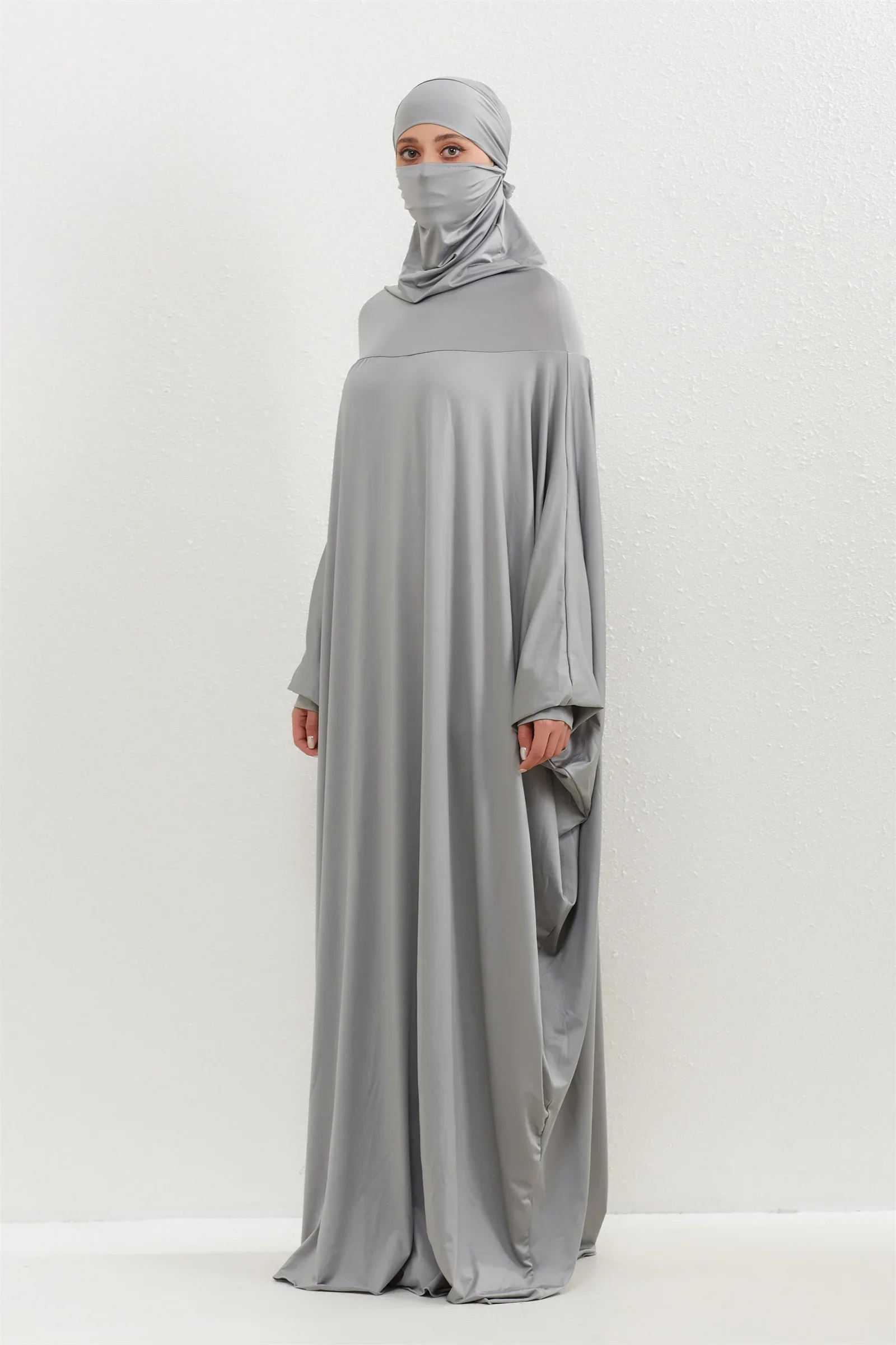 Hooded Muslim Prayer Abaya Dress S4286b3804f384e1fb0da1b29cbbd0fe3V