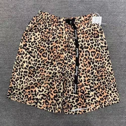 2023 Summer New Kapital Shorts Japanese Leopard Print High-quality Men Women Quick Drying Japanese Casual Sports Cargo Shorts