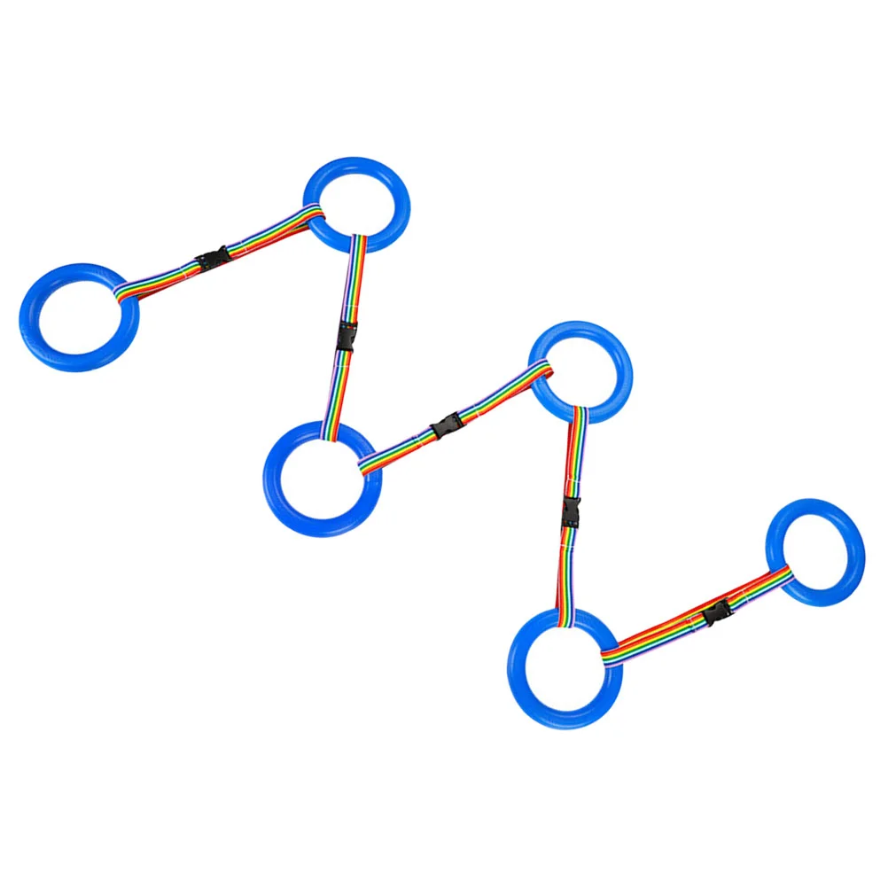 

6 шт., разноцветные кольца из полиэстера для детей дошкольного возраста