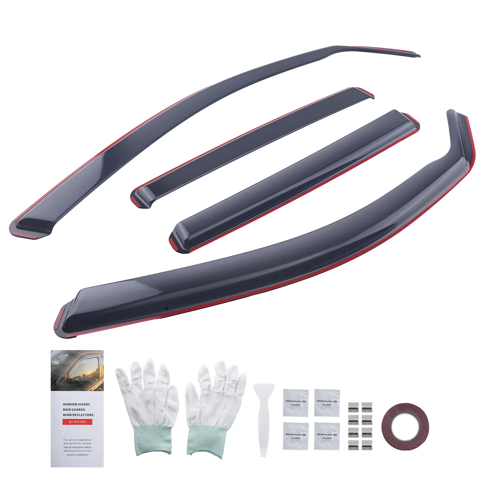 Wind Deflectors for BMW 1 Series F20 2011-2019 5-Door Hatchback Sun Rain Guard
