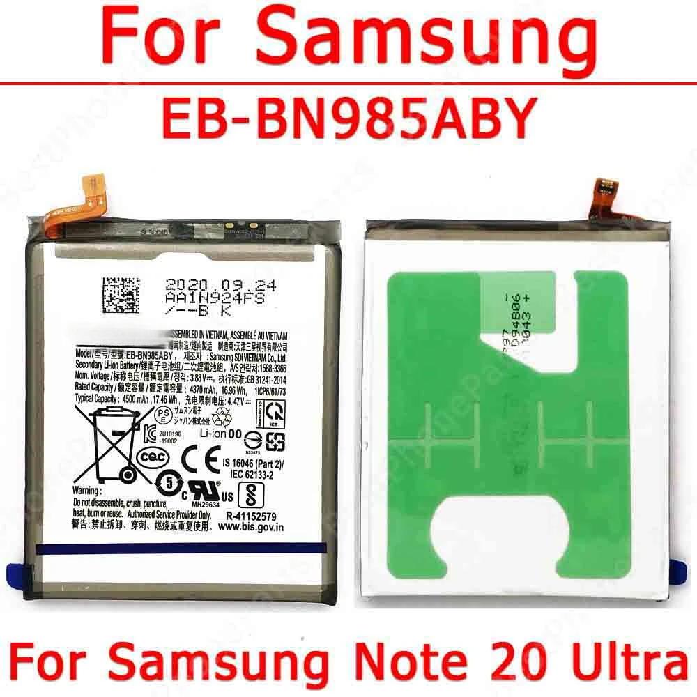 High-Capacity Li-ion Battery Replacement for Samsung Galaxy Note Series Smartphones