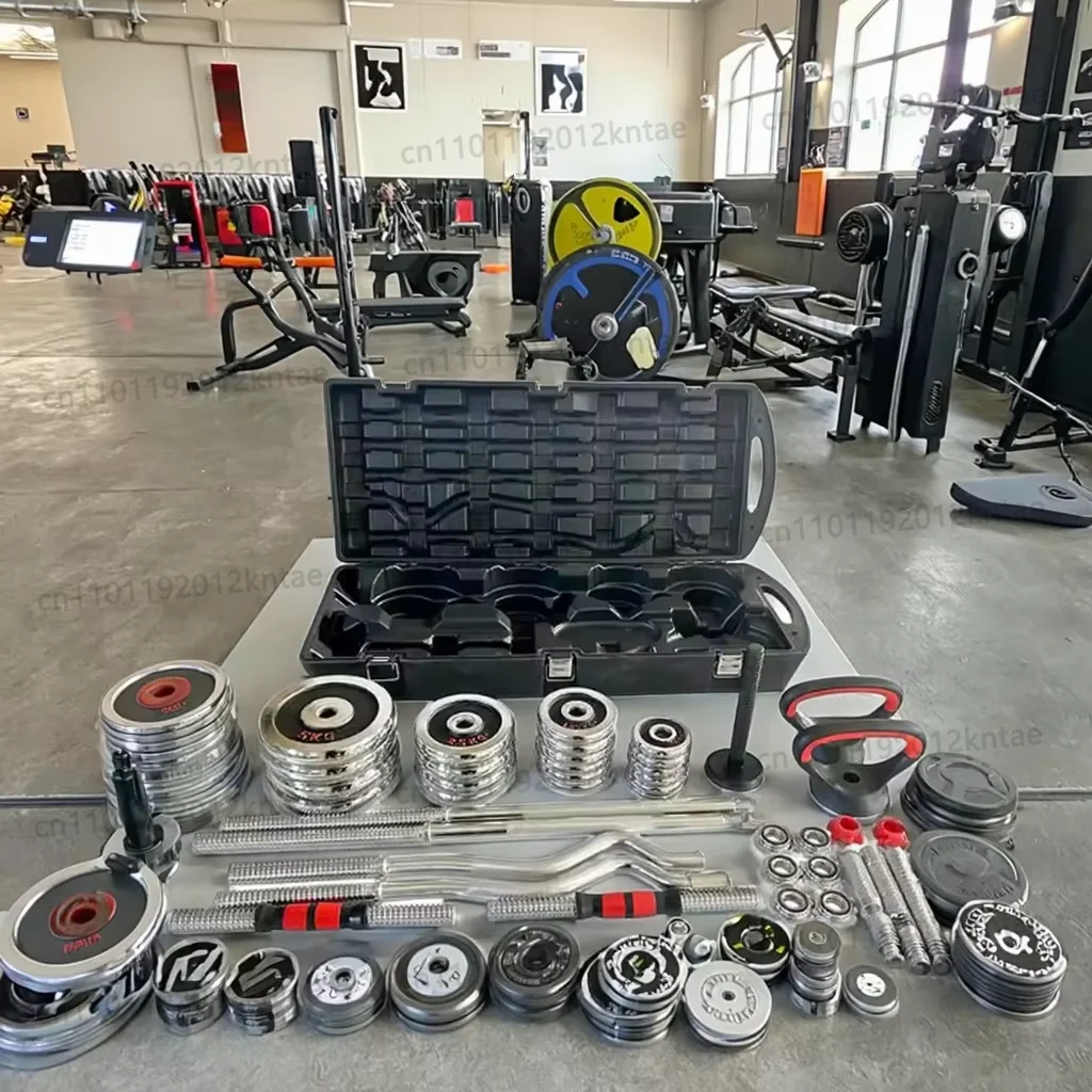 adjustable dumbbell high quality 55kg chrome cast iron adjustable dumbbell set wholesale chrome barbell Adjustable Dumbbell High Quality 55kg Chrome Cast Iron Adjustable Dumbbell Set Wholesale Chrome Barbell 2