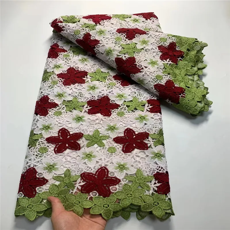 

Нигерийский гипюр, кружевная ткань, молочный шелк, хлопковая ткань, африканская кружевная ткань 2023, высокое качество, новое платье для женщин