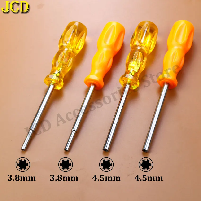Jcd 3.8Mm 4.5Mm Strumento Di Riparazione Cacciavite Di Sicurezza Per N64 Nes Snes Ngc Sega Sfc Md Per Gameboy Color Gamecube Open Tools