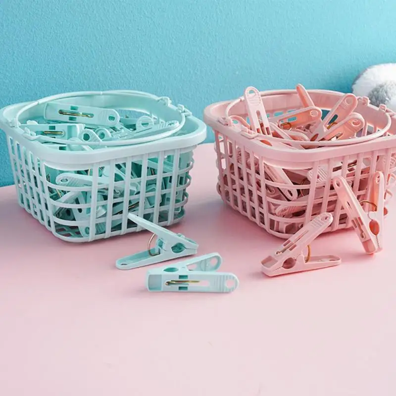 

Clothesline Clips Clothes Pegs Clothesline Organizer Small Clothes Pegs For Socks Underwear Towels Bra Portable Clips Cards