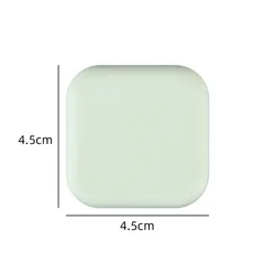 Silicone Adhesive Door Stopper Bumpers - Mute & Anti - Shock Wall Protector (Green)
