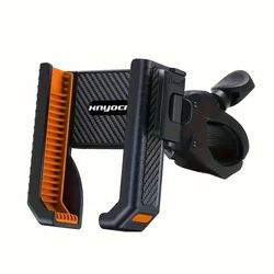 Universal Shockproof Bike & Motorcycle Phone Mount Holder (B Orange)