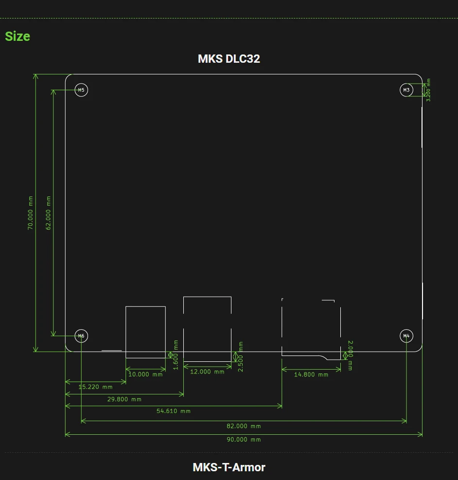 Makerbase-Controlador MKS DLC32 Grbl, Trabalho para Laser