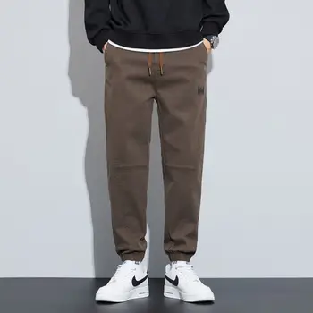 Trendy Men's Casual Loose Fit Banding Jogger Pants Trendy Street Style Training Pants Lp0932