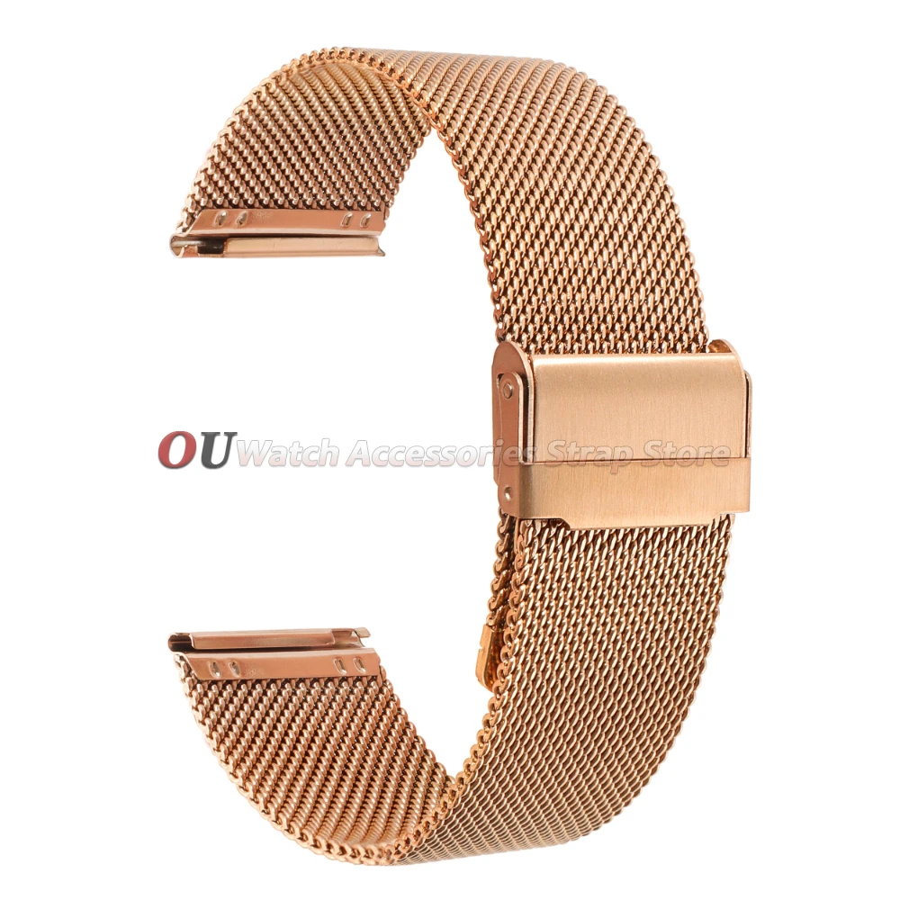 Universal Stainless Steel Mesh Milanese Watch Strap