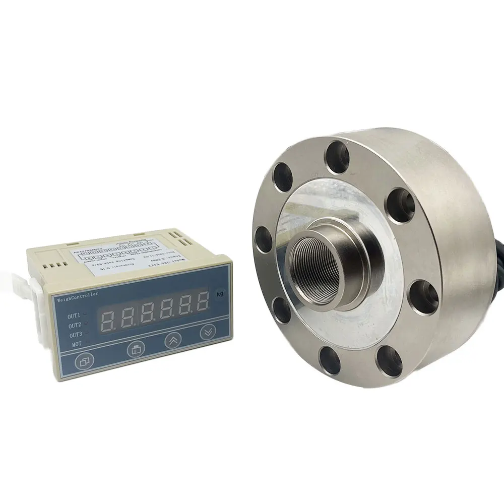 Compression Sensor Load Cell with Indicator Display Spoke Type Weighing ...