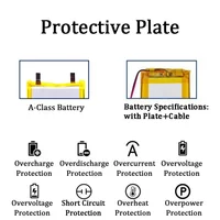 3.7V 803450 1500mAh Lithium Battery Polymer LiPo Rechargeable Battery with PH 2.0mm for MP3 DVD PAD Camera GPS Laptop Bluetooth - Image 5