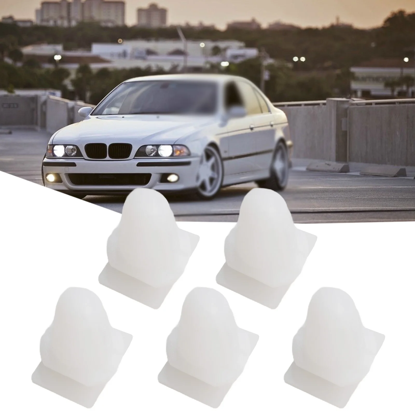

20Pcs Car Door Sill Cover Plate Trim Mounting Rivet Clips Retainer Fastener 51471840961 For BMW 3 5 7 Series E30 E36 E39 E38