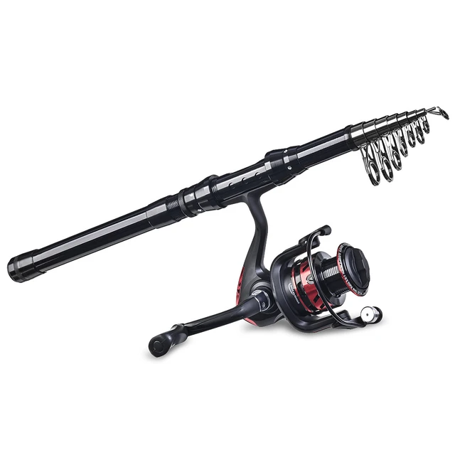 180cm/210cm/240cm/270cm Telescopic Fishing Rod Reel Combo Set Fishing Tackle  Accesories - AliExpress