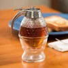 Honey Squeeze Storage Kitchen Honey Container Dispenser Honey Syrup Dispenser ABS Pot Vintage Honeycomb Bottle 4
