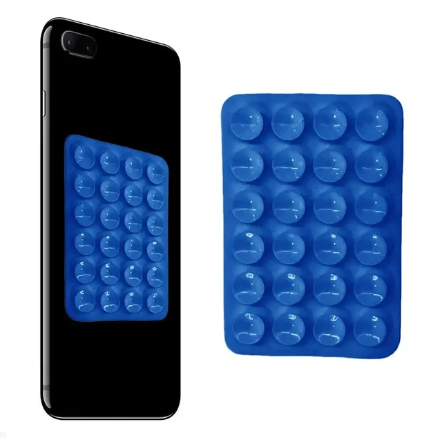 Lot De 4 Ventouses Globly Pour Téléphone - Support Rectangulaire Antidérapant, Compatible Toutes Surfaces - 8