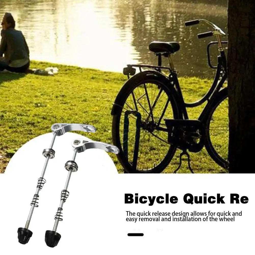 

Bicycle Quick Release Lever Mountain Road Bike Wheel Hub Skewers Bolt Lever 145/185mm Rear Skewer MTB Front Axle Bicycle To G2S7