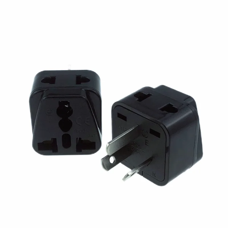 Australia New Zealand China Power Plug Adapter AU Travel Adapter 2 in 1 USA Grounded Outlet Universal Socket-Type I-Argentina