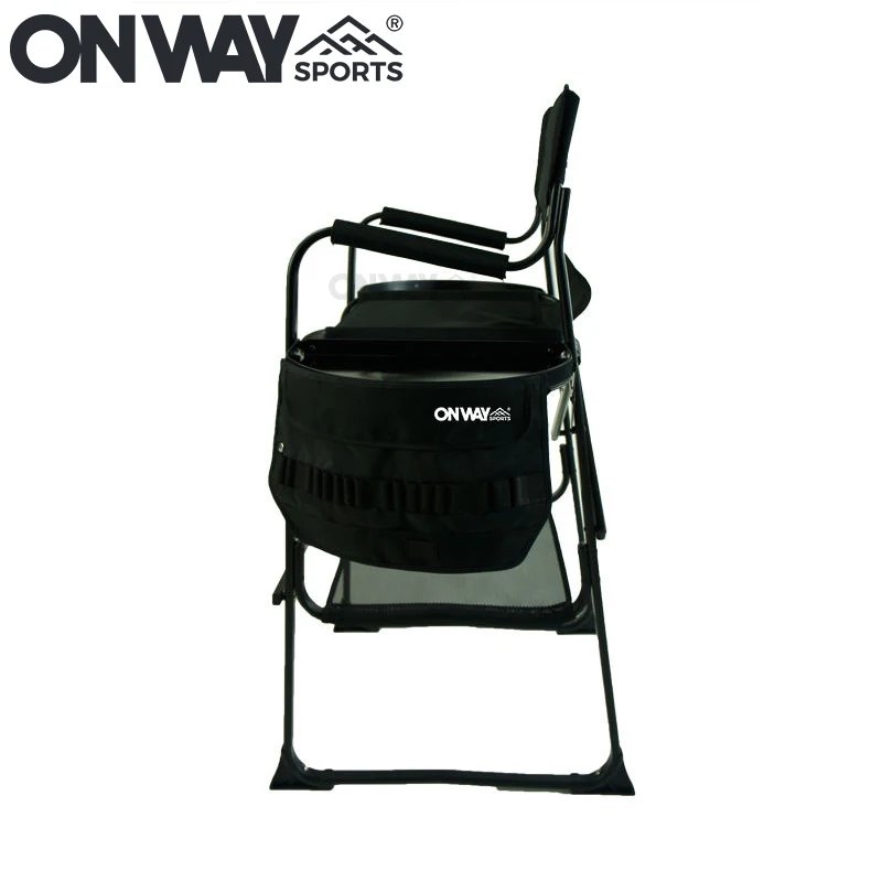 Wholesale Aluminum Folding Portable Upgraded Tall Director Makeup Artist Chair - Image 3
