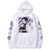 Demon Slayer Japan Anime Men And Women Hoodies Long Sleeve Shinobu Kocho Plus Size Sweatshirts Unisex Autumn Winter Pullover 2