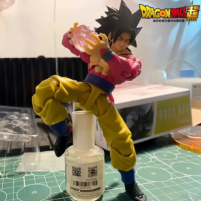 Shf Dragon Ball Figure Ssj4 Son Goku Action Figure Super Saiyan 4 Goku Anime 16Cm Collezione Pvc Modello Ornamenten Toys Regali Per Bambole