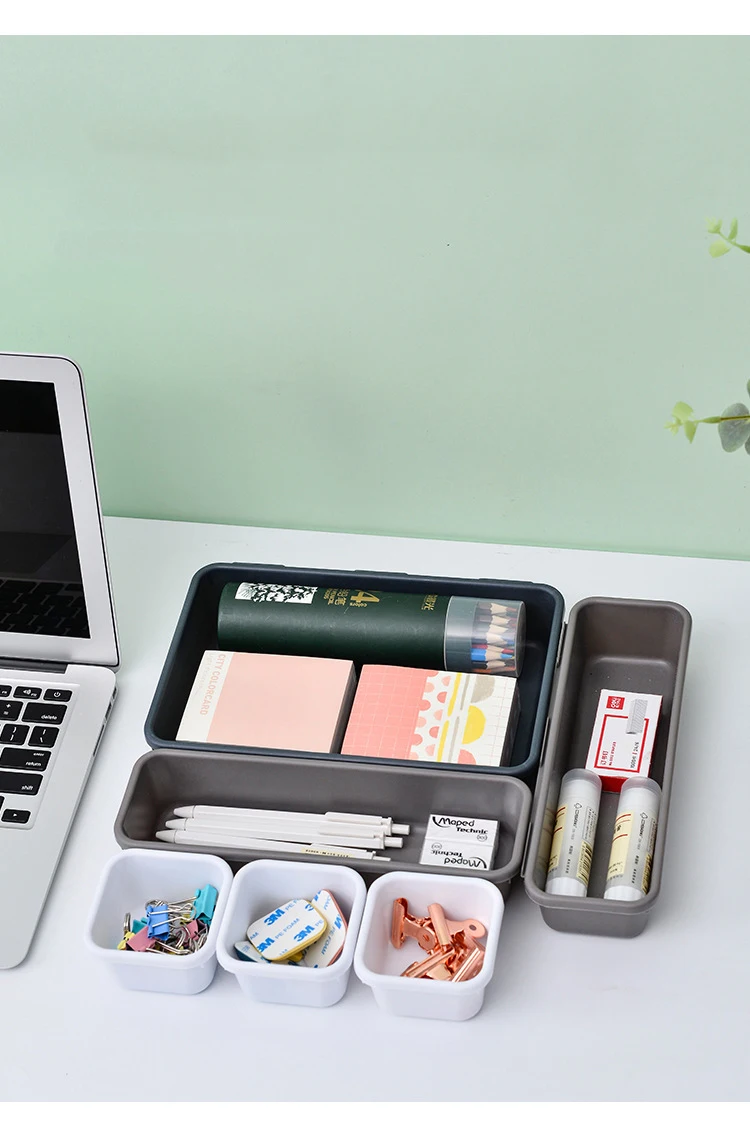 Bview Art Desktop clutter drawer separator artifacts can be freely combined eight sets of cosmetic storage and organization box