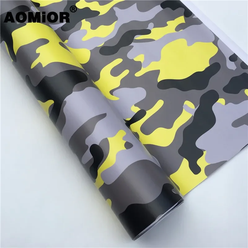 Camo Vinyl Film Decal for DIY Styling and Decoration