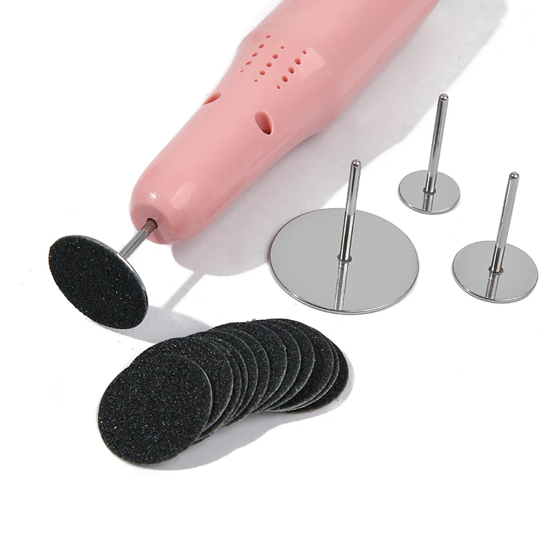 Sanding Paper Metal Disc Pedicure Rotary Burr feet File Calluse Sandpaper Nail Drill Accessories 20/25/35mm foot file foot care tool foot sanding paper foot exfoliating file