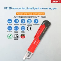 UNI-T UT12D AC Voltage Tester Detector Non-contact Indicator Pencil Stick 24V-1000V Electric Power LED Light Sensor Meter 1