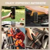 2 in 1 Espresso Machine 9 Bar Pressure Coffee Maker Compatible with Nespresso Capsules for Travel Camping Hiking Office Kitchen 6
