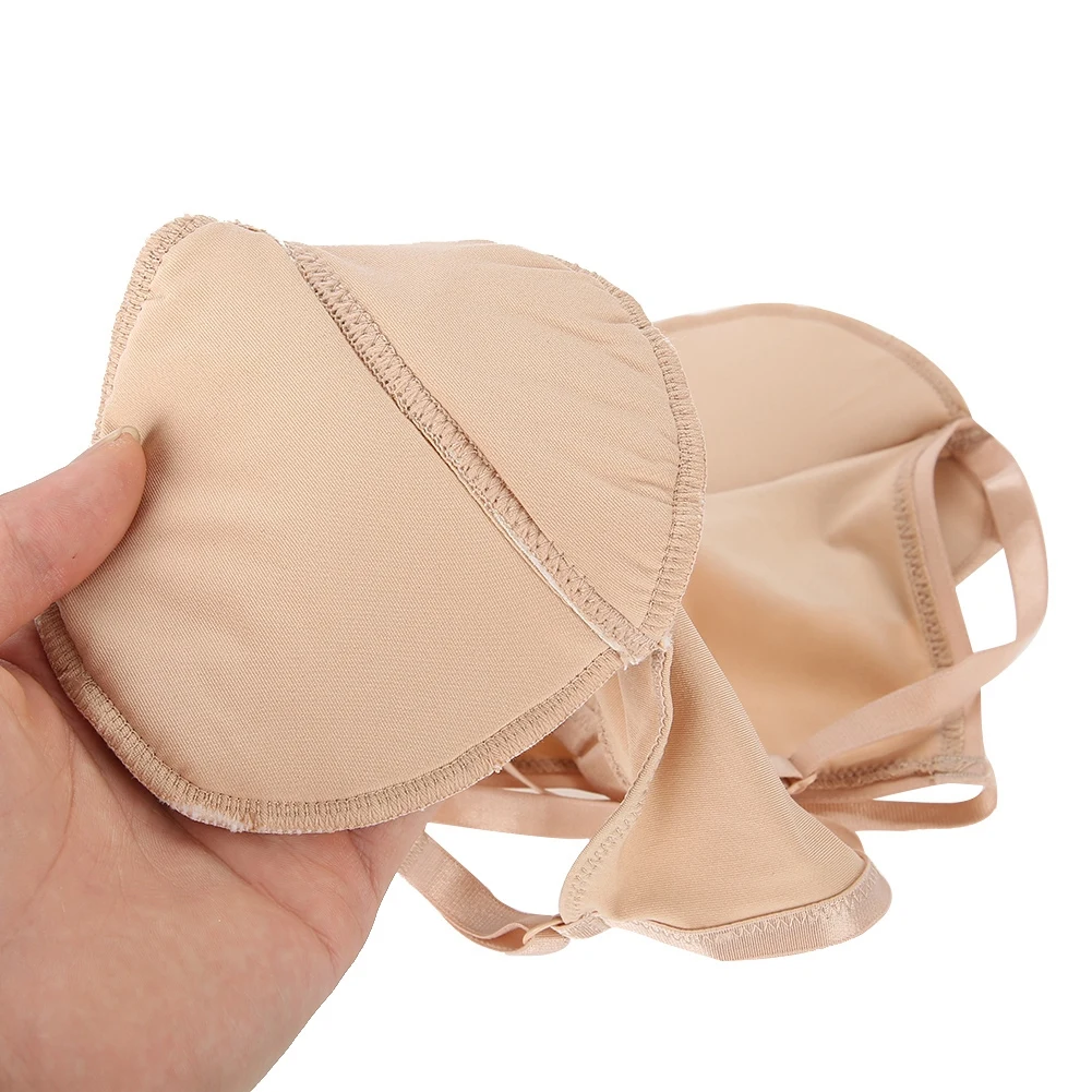 Reusable Cotton Armpit Sweat Guard Bra Underarm Sweat Absorbent Pads Skin Tone Sweat Guard Bra Underarm Sweat Guard Underarm Pad 4