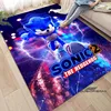 Customized C-Hedgehog Sonic Carpet Living Room Tea Table Cartoon Children's Bedroom Bedhead Mat Anti Slip Game Carpet 6