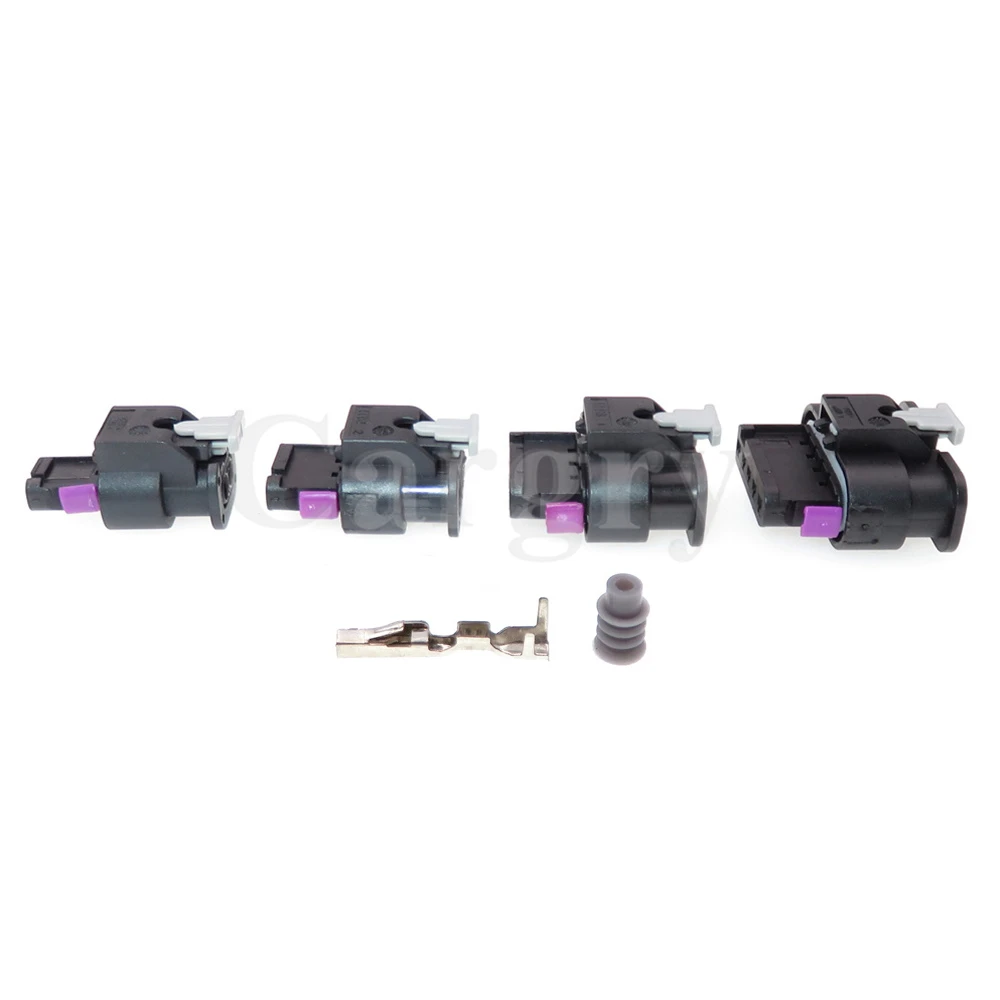 AC Assembly Car Pressure Sensor Wiring Socket 1 Set 2/3/4/5P 4F0973702 4F0973703 4F0973704 4F0973705 For VW