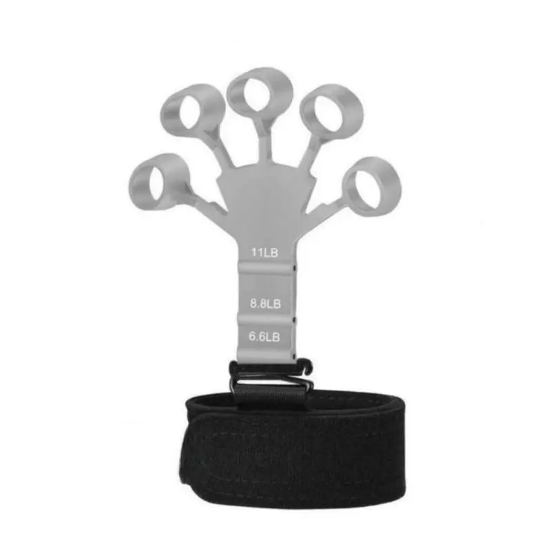 Hand Grip Strengthener 1pcs Silicone Gripster Hand Grip Finger Power Strengthener Stretcher Trainer Gym Fitness Exercise Hand Rehabilitation Accessorie