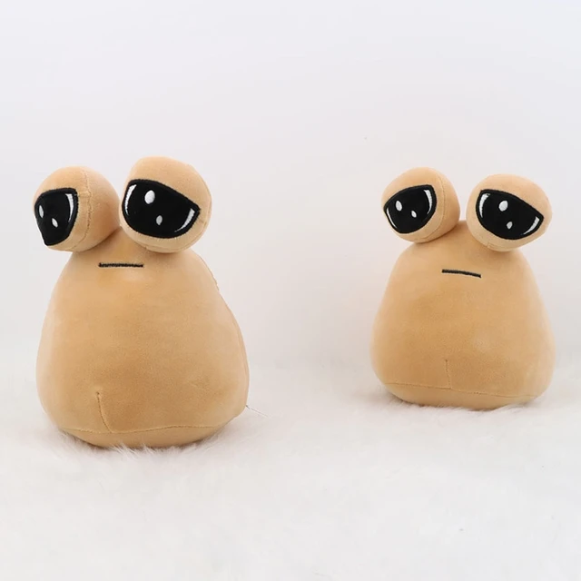 Hot Game My Pet Alien Pou Plush Toy Furdiburb Emotion Alien Plushie Stuffed  Animal Pou Doll 22cm - AliExpress